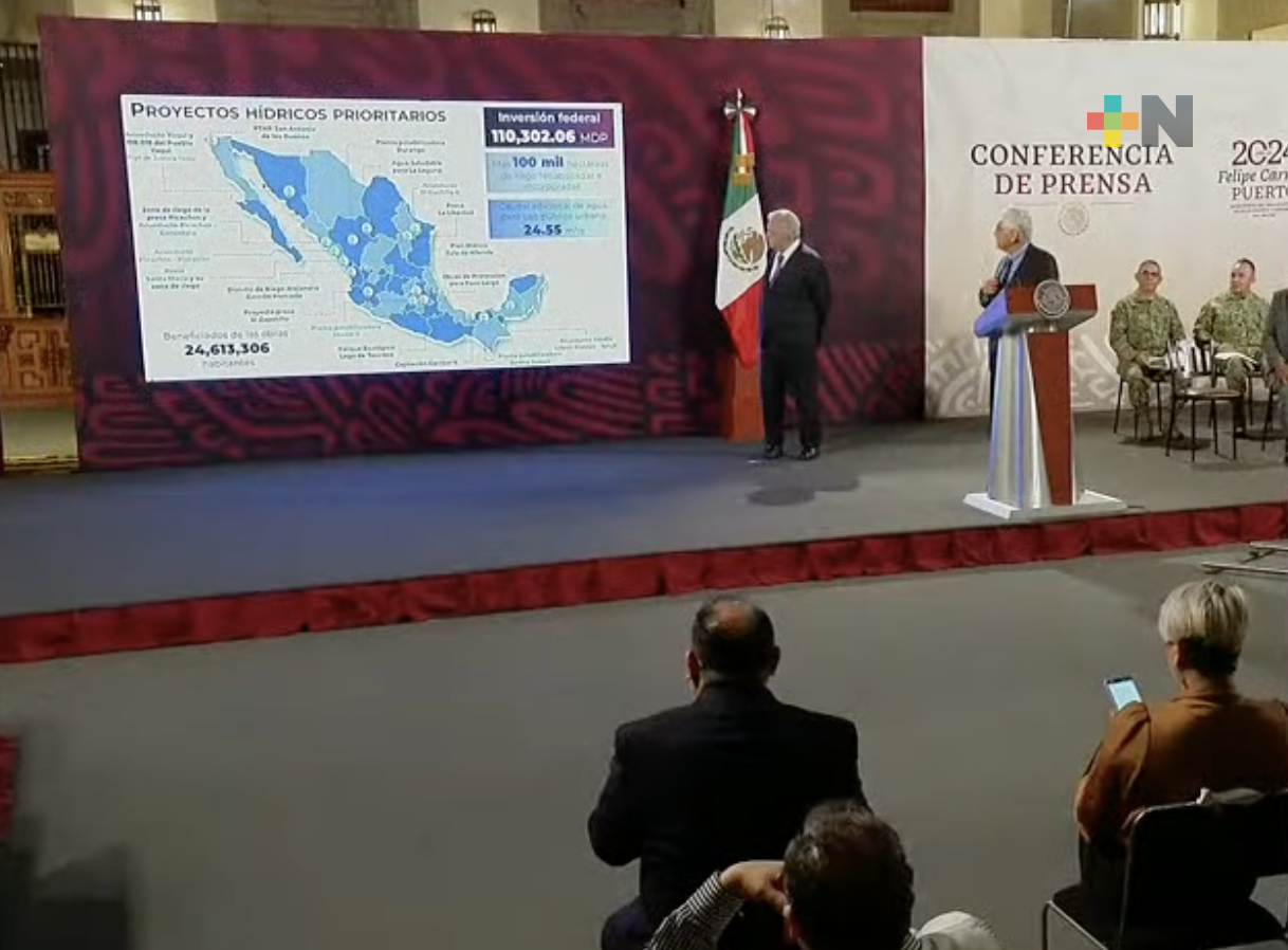 En «La Mañanera», Conagua presentó avances de proyectos hídricos en el país